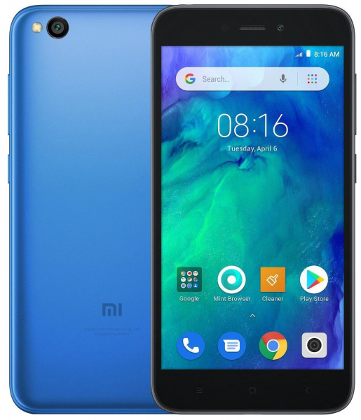 Смартфон Xiaomi RedMi Go 1/16GB Синий фото 2